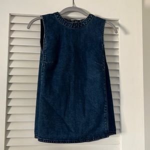 Anthropologie denim tank